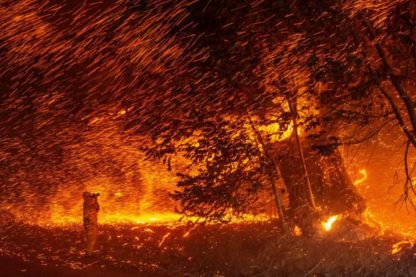 incendie feu pyrocene