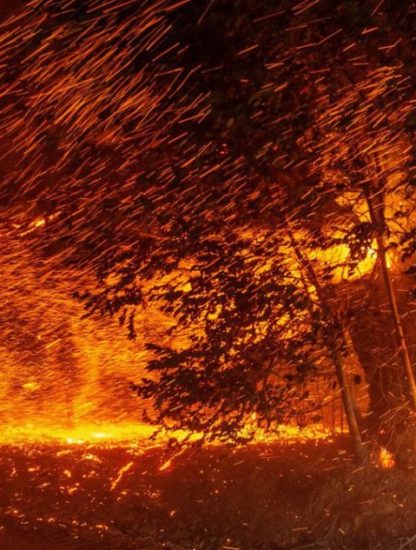 incendie feu pyrocene