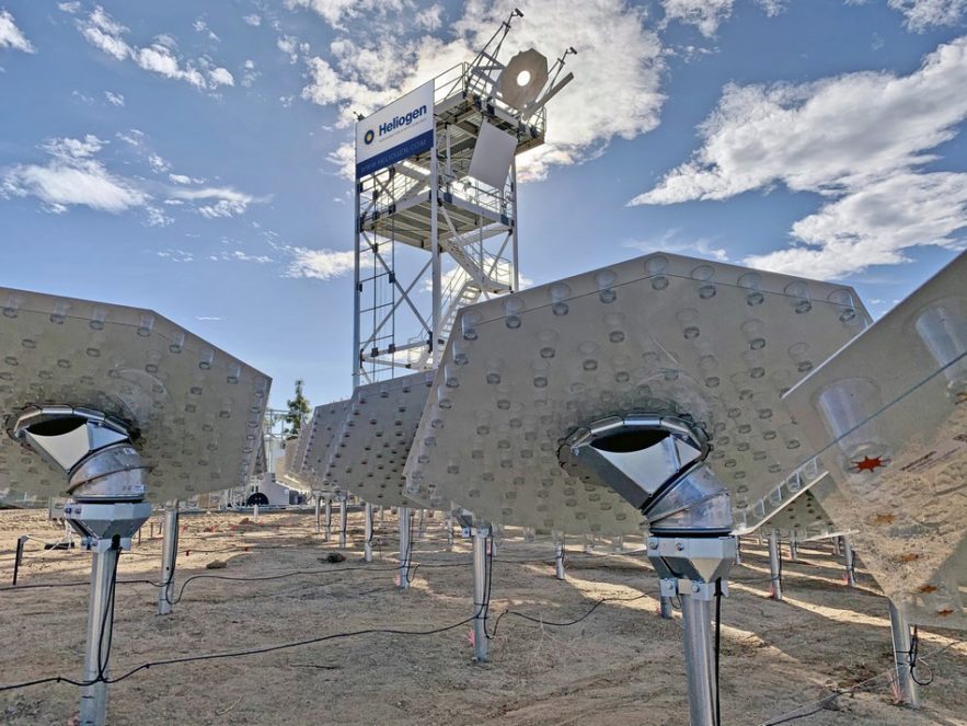 heliogen mirroirs energie solaire