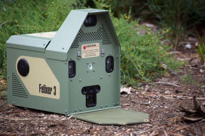 pistolet gel detection laser tue chats sauvages australie