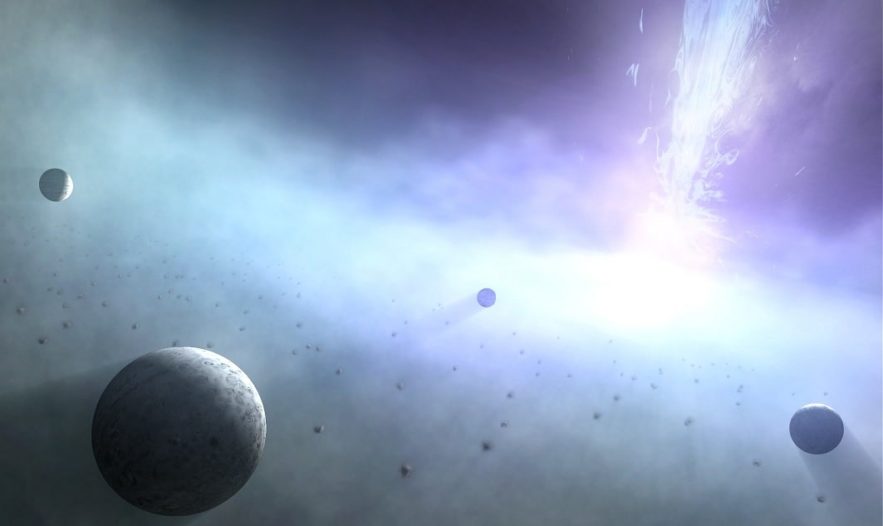 planetes trous noirs