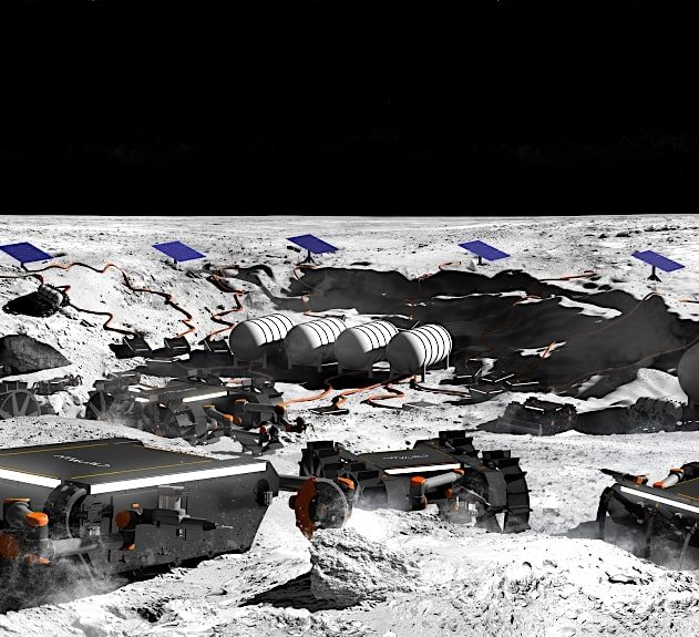 robots mineurs exploitation mines lune systeme solaire offworld