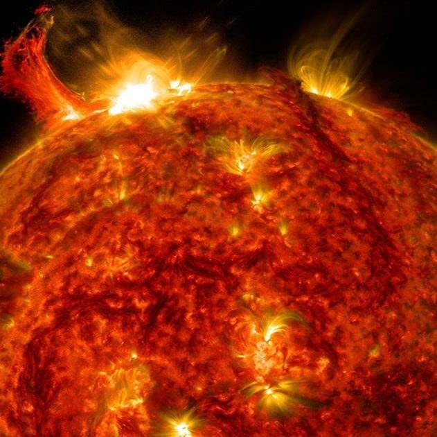 soleil spicules