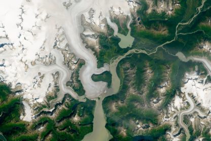 glacier retrait taku rechauffement climatique