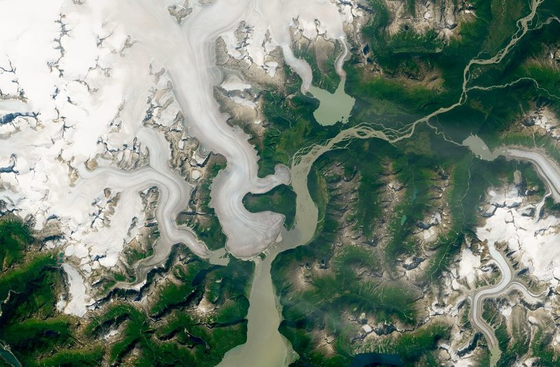 glacier retrait taku rechauffement climatique