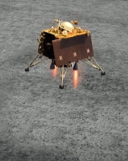 isro lune lunaire atterrissage sonde lunaire inde crash vikram