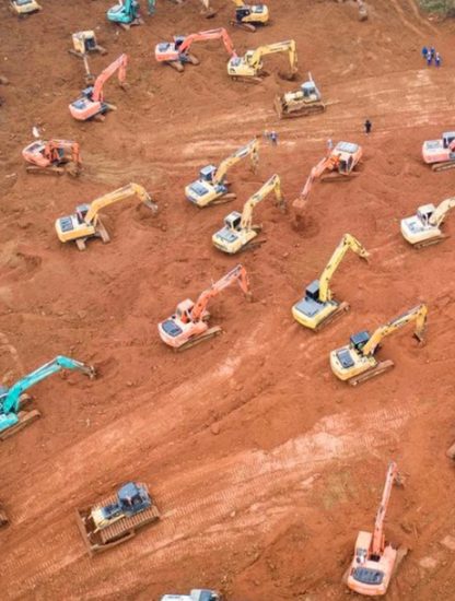construction hopital chine epidemie virus
