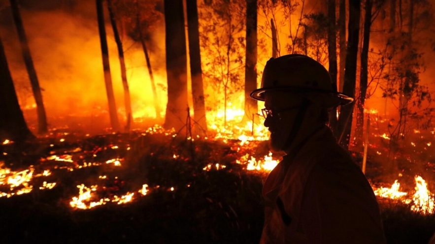 australie feu incendie