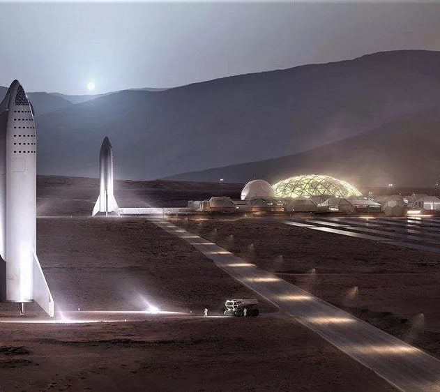 spacex mars