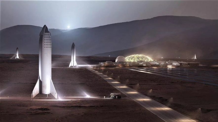 spacex mars