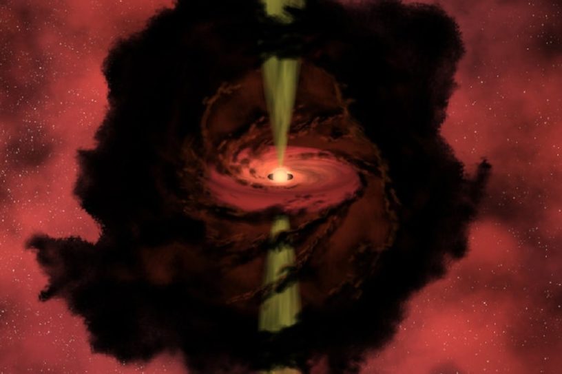 sursaut accretion