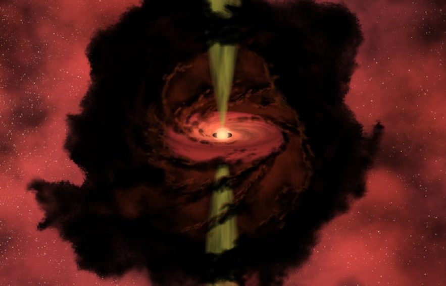 sursaut accretion