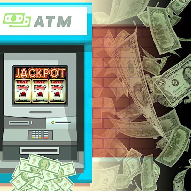 argent jackpotting piratage distributeurs billets banque
