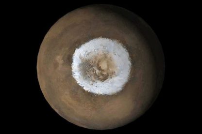 glace sud mars
