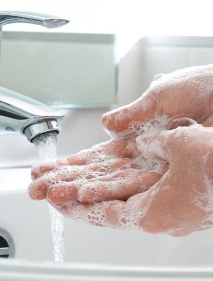 lavage mains