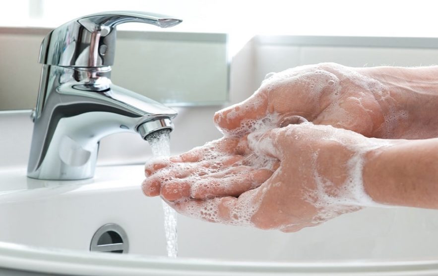 lavage mains