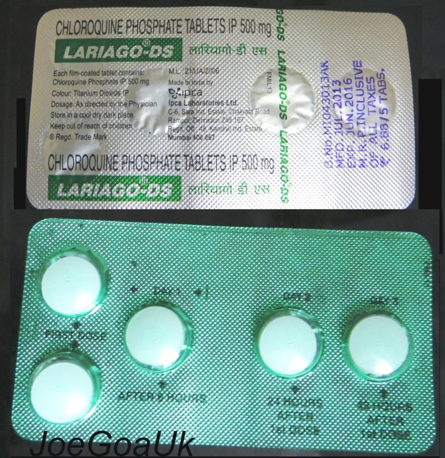 danger automédication chloroquine surdosage toxique