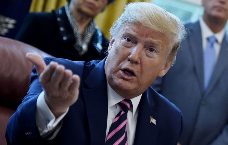 trump coronavirus desinfectant