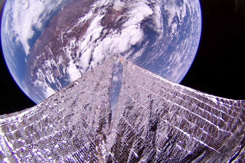 LightSail 2 Chili vue Terre