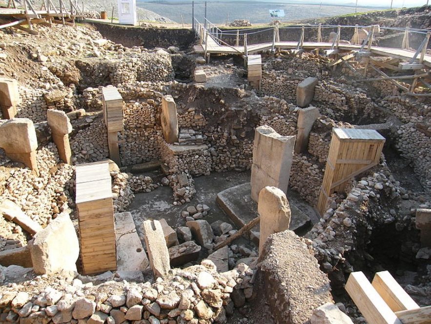 plan-gobekli-tepe fouilles turquie archeologie temple ancien