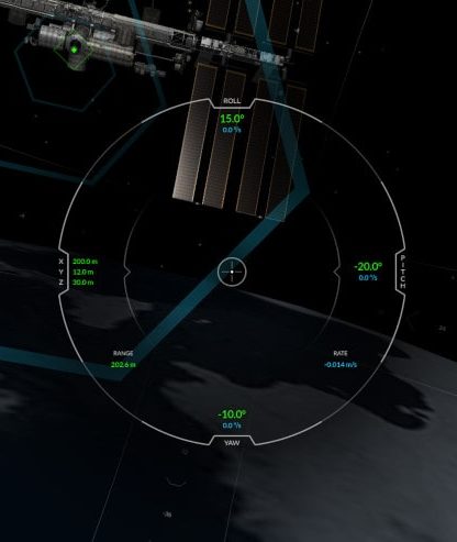 jeu simulateur Crew Dragon SpaceX