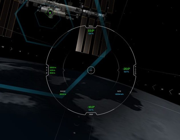 jeu simulateur Crew Dragon SpaceX