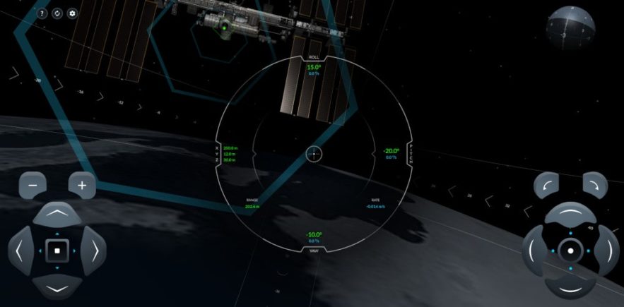 jeu simulateur Crew Dragon SpaceX