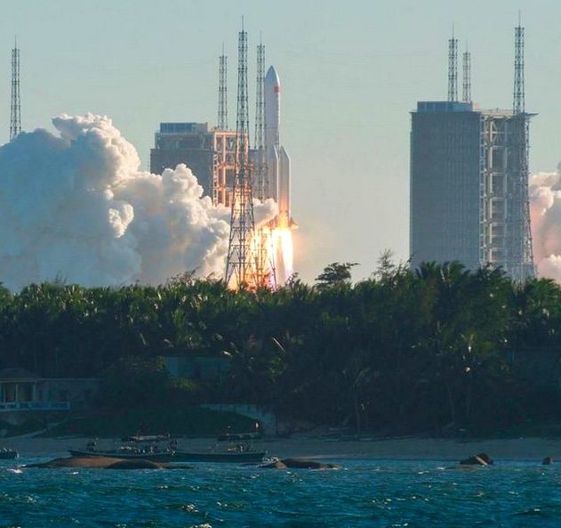 vaisseau spatial chinois station orbite terrestre basse