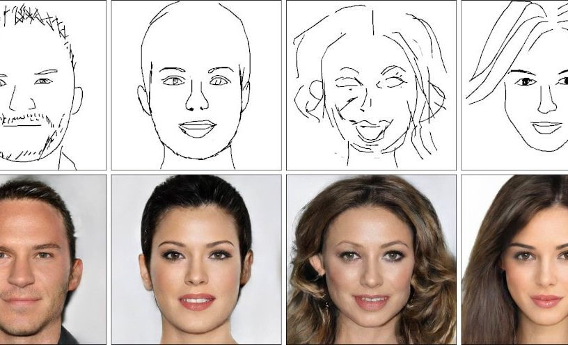 IA photo portrait dessin