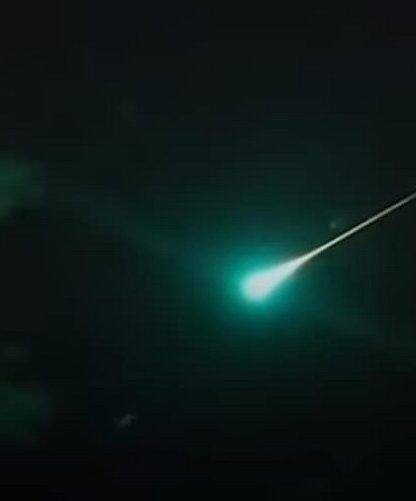 boule de feu meteorite australie bleue