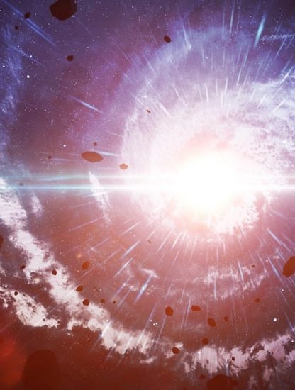 galaxies vide quantique