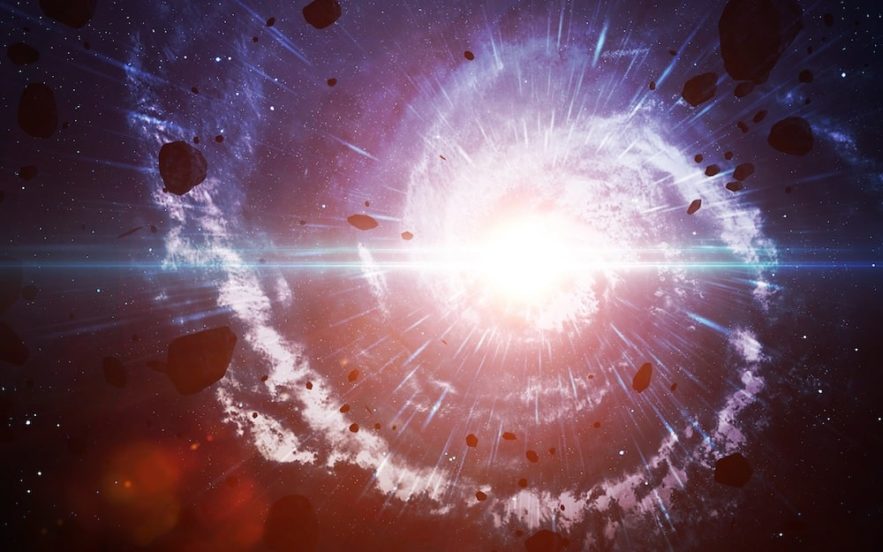 galaxies vide quantique