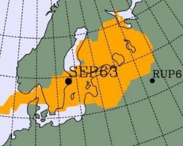 europe nuage radioactif rayonnement