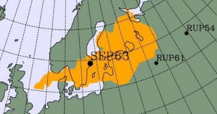 europe nuage radioactif rayonnement