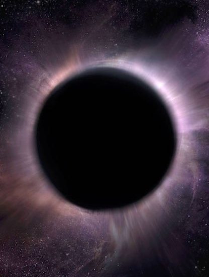 trou noir hologramme