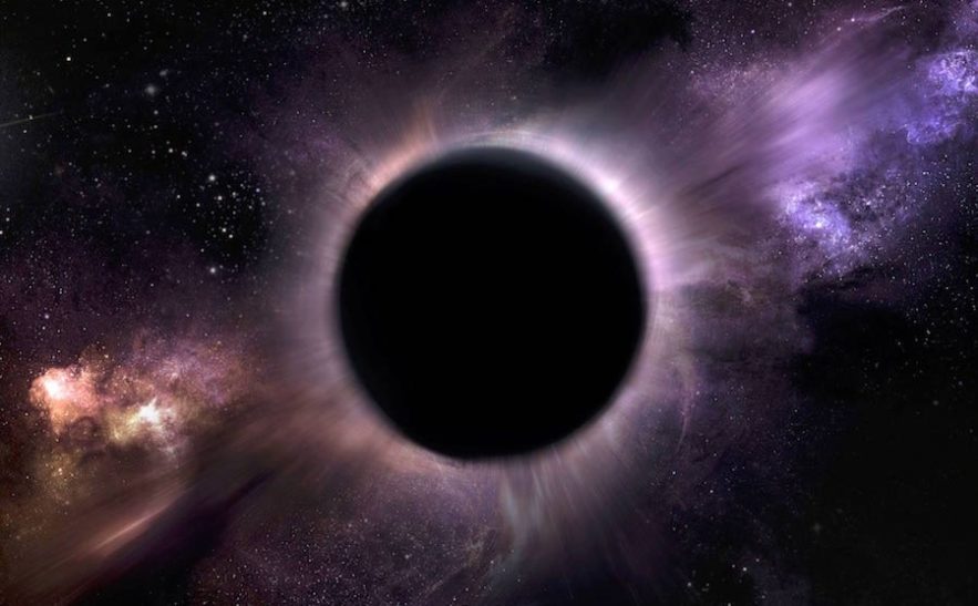 trou noir hologramme