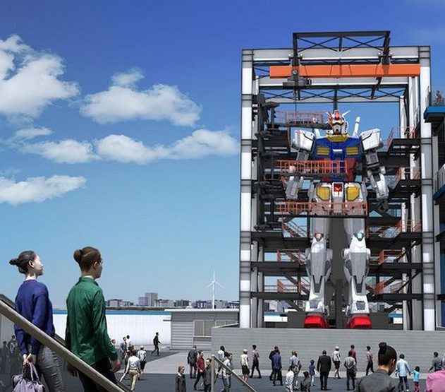 gundam robot geant humanoide