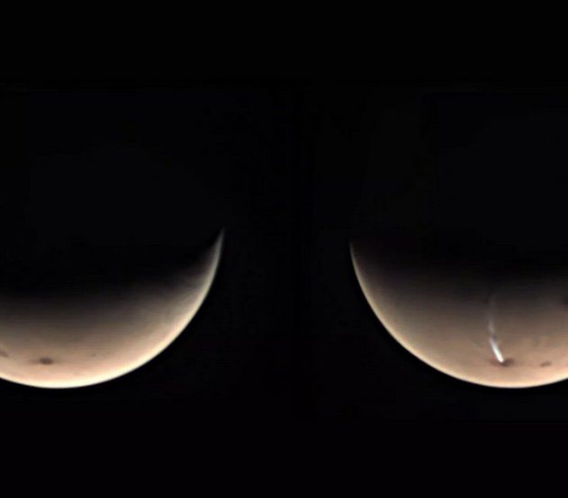 nasa nuage mars