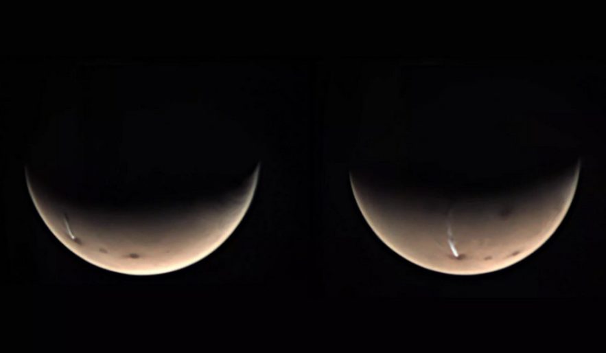 nasa nuage mars