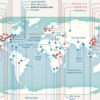 carte monde maladies