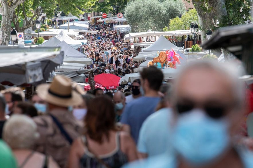 sud france marche pandémie coronavirus