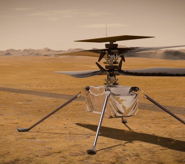 hélicoptère ingenuity exploration Mars NASA