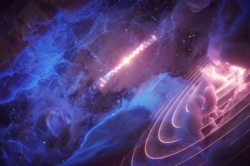 microquasar nuage