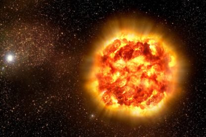 supernova cause extinction massive
