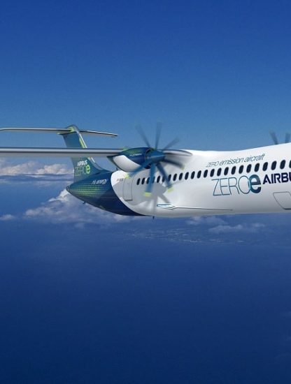 Airbus dévoile trois prototypes avions hydrogène vols zéro émission couv