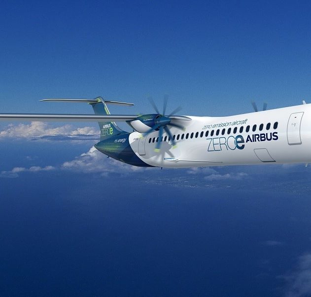 Airbus dévoile trois prototypes avions hydrogène vols zéro émission couv