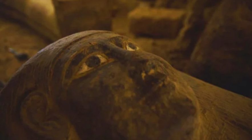 découverte cercueils intacts egypte