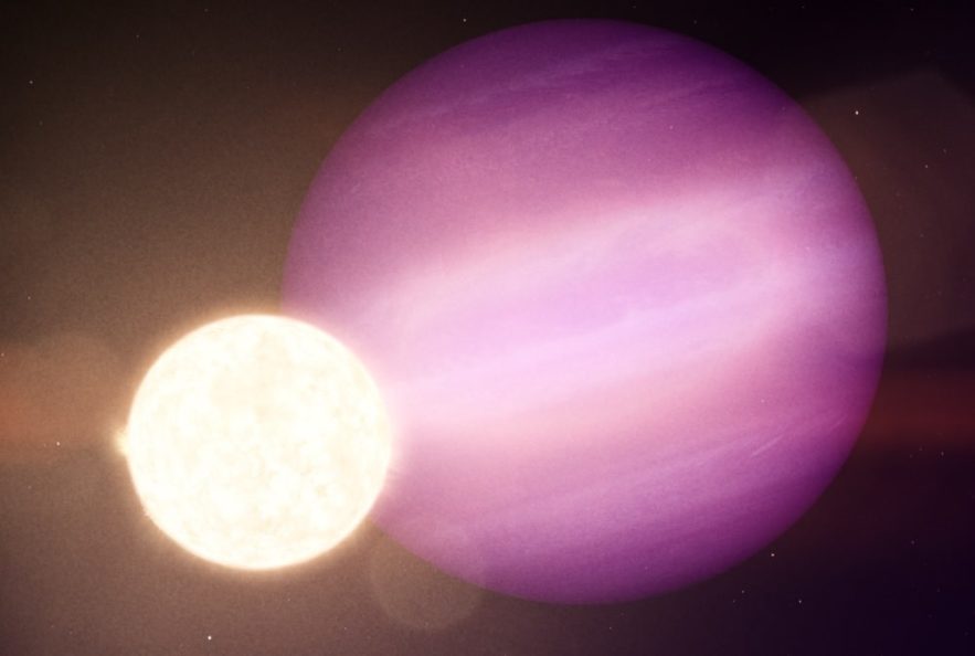 découverte première planète autour étoile naine blanche
