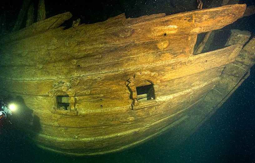 navire 17e siecle etrangement bien conserve decouvert mer baltique