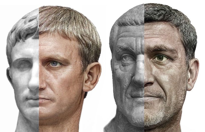 portraits empereurs romains intelligence artificielle
